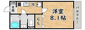 大阪府大阪市西淀川区姫里1丁目（賃貸アパート1K・1階・26.27㎡） その2