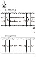 レオパレスＡＹＯＫＡ  ｜ 大阪府東大阪市西堤学園町2丁目（賃貸マンション1K・3階・20.81㎡） その4