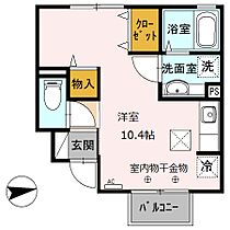 アバンセグリーンII  ｜ 兵庫県姫路市網干区坂上53-2（賃貸アパート1R・1階・28.24㎡） その2