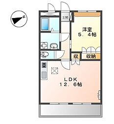 グランディールステージ 1LDKの間取図画像