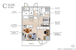 S-RESIDENCE浅草clarity 5階/501