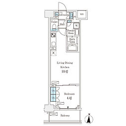 フロンティアレジデンス錦糸公園 4階