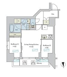 Brillia ist 浅草 3階