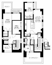 DUPLE両国（デュプル両国)  ｜ 東京都墨田区緑2丁目8-6（賃貸マンション3LDK・6階・80.31㎡） その2