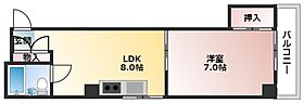 広島県広島市中区広瀬北町（賃貸マンション1LDK・3階・27.50㎡） その2