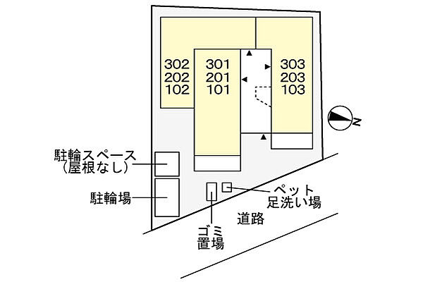 広島県広島市南区西蟹屋４丁目(賃貸アパート1K・3階・28.98㎡)の写真 その8