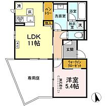 広島県広島市佐伯区皆賀３丁目（賃貸アパート1LDK・1階・48.05㎡） その2