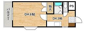 広島県広島市安芸区中野２丁目（賃貸マンション1K・2階・25.00㎡） その2