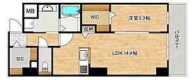 広島県広島市中区橋本町（賃貸マンション1LDK・9階・49.35㎡） その2