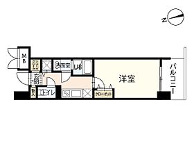 広島県広島市東区曙２丁目（賃貸マンション1K・9階・27.73㎡） その2