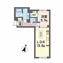 広島県広島市西区己斐中１丁目（賃貸マンション1LDK・1階・49.19㎡） その2