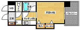 広島県広島市中区鶴見町（賃貸マンション1R・3階・22.99㎡） その2