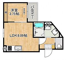 広島県広島市安芸区船越５丁目（賃貸アパート1LDK・1階・28.65㎡） その2