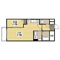 広島県広島市西区南観音３丁目（賃貸マンション1LDK・2階・29.91㎡） その2