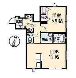 山陽本線 瀬野駅 徒歩22分