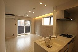 広島電鉄宮島線 高須駅 徒歩3分の賃貸マンション 1階1LDKのリビング/ダイニング