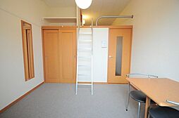 JR可部線 古市橋駅 徒歩8分の賃貸アパート 1階1Kのリビング/ダイニング