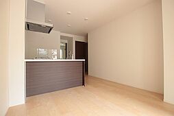 JR可部線 古市橋駅 徒歩9分の賃貸アパート 1階1LDKのリビング/ダイニング