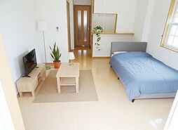 JR可部線 安芸長束駅 徒歩9分の賃貸アパート 1階ワンルームのリビング/ダイニング