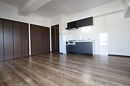 広島電鉄5系統 比治山橋駅 徒歩6分の賃貸マンション 5階2LDKのリビング/ダイニング