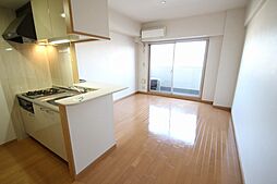 広島高速交通アストラムライン 新白島駅 徒歩3分の賃貸マンション 13階ワンルームのリビング/ダイニング