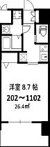 フォレストグレイス城東中央II 502 ｜ 大阪府大阪市城東区中央2丁目9-17（賃貸マンション1K・5階・26.40㎡） その2