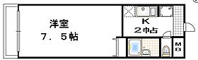 ビオス京橋 506 ｜ 大阪府大阪市都島区中野町1丁目3-16（賃貸マンション1K・5階・21.00㎡） その2