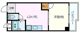 パークリッジ現代 406 ｜ 大阪府大阪市鶴見区浜2丁目5-5（賃貸マンション1LDK・4階・35.26㎡） その2