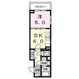 間取図画像 1DK