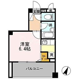 セントハイランド大塚 1Kの間取図画像