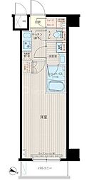 ルーブル中板橋六番館 1Kの間取図画像