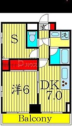WillDo大塚 1SDKの間取図画像