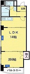 RAISON 1LDKの間取図画像