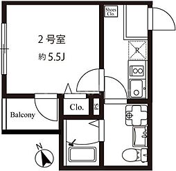 モダンアパートメント上板橋 3階