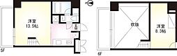 ESPACIO 1LDKの間取図画像