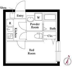 間取図画像 ワンルーム