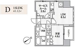 間取図画像 1SLDK