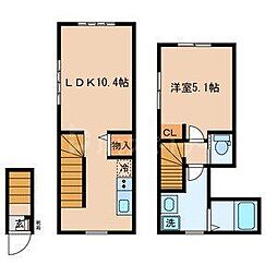 アザレ東武練馬 1LDKの間取図画像