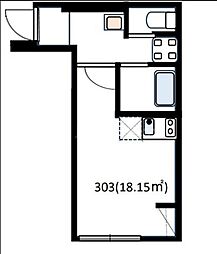 間取図画像 ワンルーム