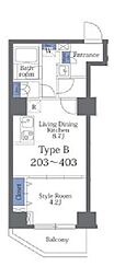 リリーフォート板橋大山 1LDKの間取図画像
