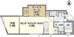 GrandeIkebukurohoncho 1SLDKの間取図画像