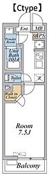 リブリ・西台 1Kの間取図画像