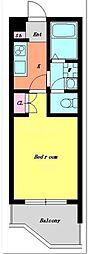 SupremeHills 1Kの間取図画像