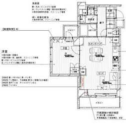 ルーブル赤羽西 1LDKの間取図画像