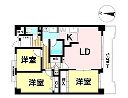 間取図画像 3LDK