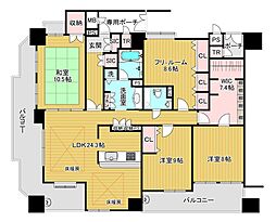 間取図画像 3SLDK