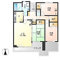 ハイツマロニエ今泉 803 ｜ 栃木県宇都宮市今泉町3000-1（賃貸マンション3LDK・8階・80.98㎡） その2