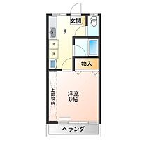 サンハイム 201 ｜ 栃木県宇都宮市富士見が丘４丁目7-19（賃貸アパート1K・2階・26.49㎡） その2