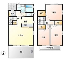 ヒルズガーデン中今泉 G ｜ 栃木県宇都宮市中今泉５丁目36-5（賃貸一戸建3LDK・--・87.36㎡） その2