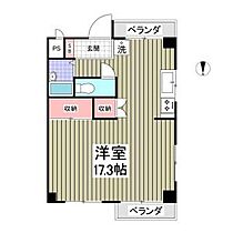 ハイツ霜越 203 ｜ 栃木県宇都宮市今泉３丁目13-1（賃貸マンション1R・2階・36.33㎡） その2